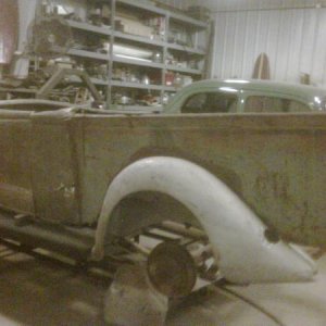 Ute under construction