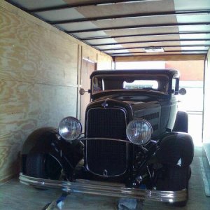 1932 Steel Body 5 Window Coupe