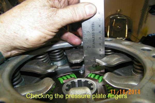 Checking Presssure Plate
