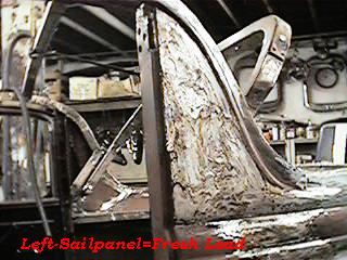 Lead Fill over the Qtr. Window patch