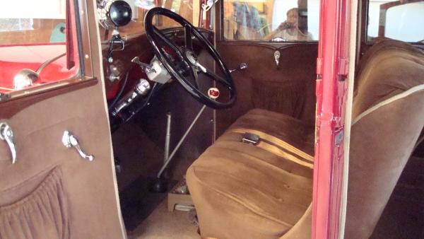 Model A interior-front