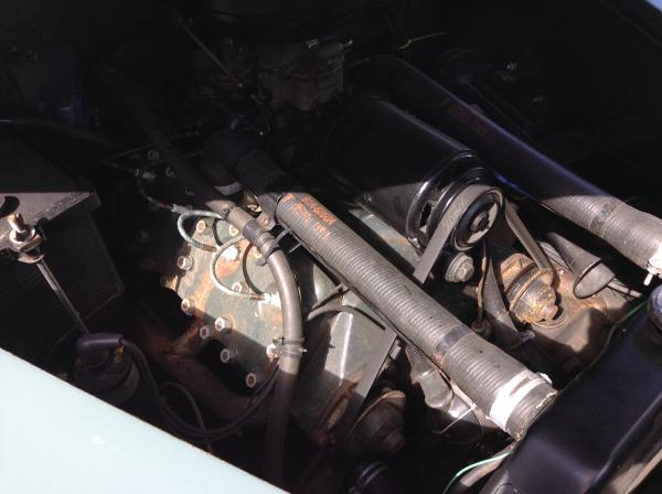 Pass side underhood