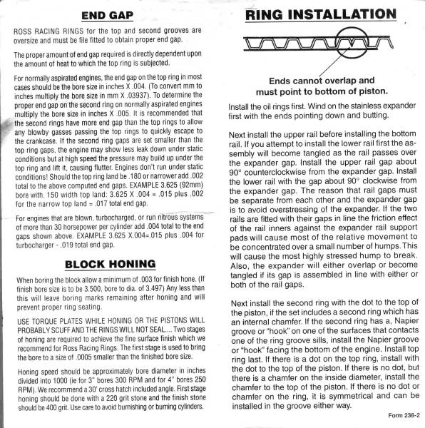 ross ring gap