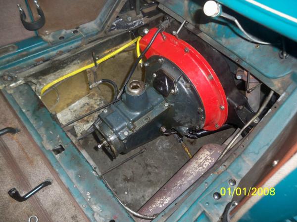 Transmission installed