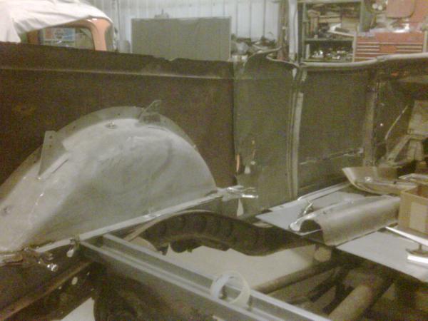 Ute under construction