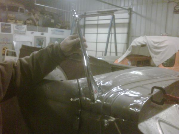 Ute under construction