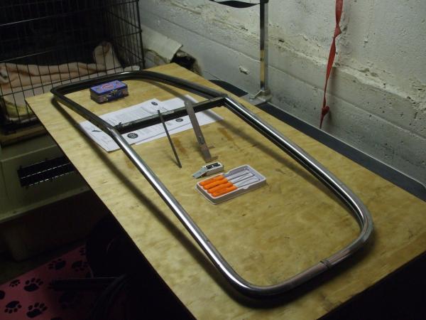 Windshield Frame without glass.